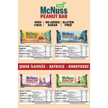 Mcnuss Arabica Kahveli Yer Fıstık Barı Vegan 40 gr x 12 Paket