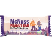 Mcnuss Arabica Kahveli Yer Fıstık Barı Vegan 40 gr x 12 Paket