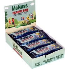 Mcnuss Üzümlü ve Tarçınlı Yer Fıstıklı  Vegan Bar 40 gr x 12 Paket 40 gr x 12 Paket