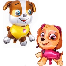 Parti Station Paw Patrol 3 Yaş Balon Set Paw Petrol Marshall Chase Skye Rubble Doğum Günü Parti Folyo Balon Seti
