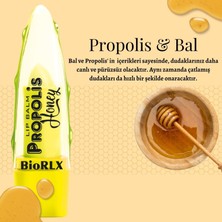 Biorlx Dudak Balmı Propolis  güçlendirici Renksiz Nemlendirici Vegan Cilt Bakım 3,5g