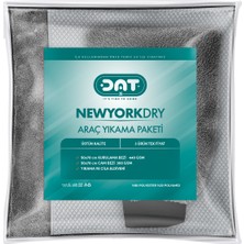 Newyorkdry Mikrofiber Oto Yıkama Paketi Araç Kurulama Havlusu Cam Bezi Araba Yıkama Eldiveni Seti