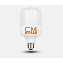Cmsolar 30 W LED Torch Ampul E27 Duy 6500K Beyaz Işık 2500 Lümen