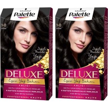 Palette Deluxe 1-0 Siyah X 2 Adet
