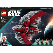 LEGO Star Wars™ Ahsoka Tano’nun T-6 Jedi Mekiği 75362 - 9 Yaş ve Üzeri Star Wars Hayranı Çocuklar için Yaratıcı Oyuncak Yapım Seti (601 Parça)