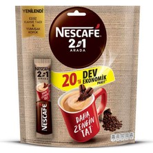 Nescafe 2 Si 1 Arada 2 x 20'li Paket 40 Adet