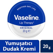 Vaseline Lip Therapy Yumuşatıcı Dudak Kremi Original 20 gr
