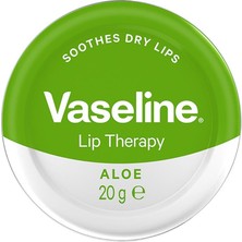 Vaseline Lip Therapy Yumuşatıcı Dudak Kremi Aloe Vera 20 gr