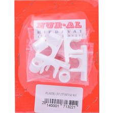 Xnews Plastik Çıt Çıt Beyaz