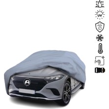 Teksin Mercedes Benz Eqs Suv Araba Brandası Miflonlu Su Geçirmez 4 Mevsim Araba Brandası