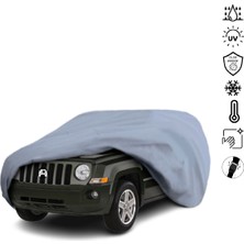 Teksin Jeep Patriot (2007-2016) Araba Brandası Miflonlu Su Geçirmez 4 Mevsim Araba Brandası