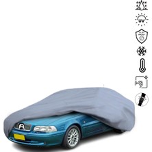 Teksin Volvo C70 1 (1996-2009) Araba Brandası Miflonlu Su Geçirmez 4 Mevsim Araba Brandası