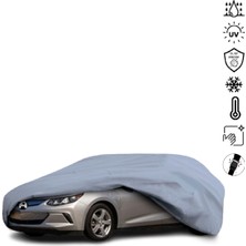 Teksin Chevrolet Volt (2011-2019) Araba Brandası Miflonlu Su Geçirmez 4 Mevsim Araba Brandası