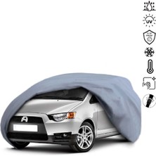 Teksin Mitsubishi Colt Araba Brandası Miflonlu Su Geçirmez 4 Mevsim Araba Brandası
