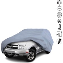 Teksin Chevrolet Tracker 2 (1998-2004) Araba Brandası Miflonlu Su Geçirmez 4 Mevsim Araba Brandası
