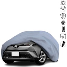 Teksin Toyota C-Hr Araba Brandası Miflonlu Su Geçirmez 4 Mevsim Araba Brandası