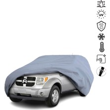 Teksin Dodge Nitro (2007-2011) Araba Brandası Miflonlu Su Geçirmez 4 Mevsim Araba Brandası