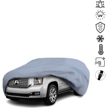 Teksin Gmc Yukon 4 Araba Brandası Miflonlu Su Geçirmez 4 Mevsim Araba Brandası