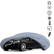 Teksin Mercedes Benz S X222 Araba Brandası Miflonlu Su Geçirmez 4 Mevsim Araba Brandası