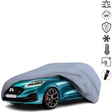 Teksin Ford Kuga 3 (2019-) Araba Brandası Miflonlu Su Geçirmez 4 Mevsim Araba Brandası