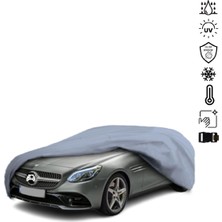 Teksin Mercedes Benz Slk R172 Araba Brandası Miflonlu Su Geçirmez 4 Mevsim Araba Brandası