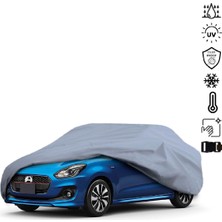 Teksin Suzuki Swift 6 (2017-2020) Araba Brandası Miflonlu Su Geçirmez 4 Mevsim Araba Brandası