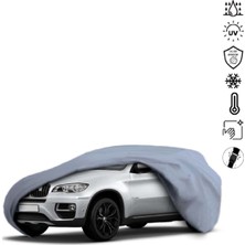 Teksin Bmw X6 E71 (2008-2014) Araba Brandası Miflonlu Su Geçirmez 4 Mevsim Araba Brandası