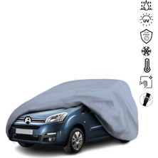 Teksin Citroen Berlingo 2 (2008-2018) Araba Brandası Miflonlu Su Geçirmez 4 Mevsim Araba Brandası