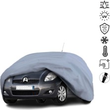 Teksin Toyota Yaris 2 (2005-2011) Araba Brandası Miflonlu Su Geçirmez 4 Mevsim Araba Brandası