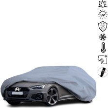 Teksin Audı A5 F5 (2019-) Cabrıo-Coupe Araba Brandası Miflonlu Su Geçirmez 4 Mevsim Araba Brandası
