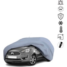 Teksin Ford Ka Araba Brandası Miflonlu Su Geçirmez 4 Mevsim Araba Brandası