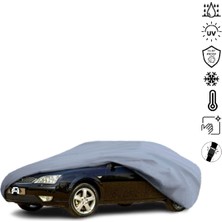 Teksin Ford Mondeo 2 Sedan (2001-2007) Araba Brandası Miflonlu Su Geçirmez 4 Mevsim Araba Brandası