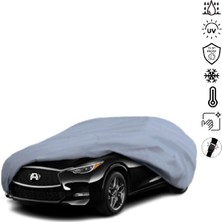 Teksin Infiniti QX30 Araba Brandası Miflonlu Su Geçirmez 4 Mevsim Araba Brandası