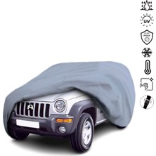 Teksin Jeep Liberty (2000-2007) Araba Brandası Miflonlu Su Geçirmez 4 Mevsim Araba Brandası