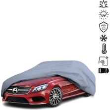 Teksin Mercedes Benz Cls C218 Araba Brandası Miflonlu Su Geçirmez 4 Mevsim Araba Brandası