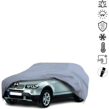 Teksin Bmw X3 E83 (2003-2010) Araba Brandası Miflonlu Su Geçirmez 4 Mevsim Araba Brandası