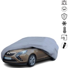 Teksin Opel Zafira Tourer C (2011-2019) Araba Brandası Miflonlu Su Geçirmez 4 Mevsim Araba Brandası