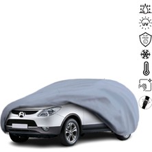 Teksin Hyundai İX55 Araba Brandası Miflonlu Su Geçirmez 4 Mevsim Araba Brandası
