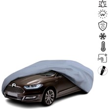 Teksin Ford Mondeo 4 Sedan Araba Brandası Miflonlu Su Geçirmez 4 Mevsim Araba Brandası