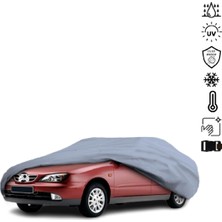 Teksin Nissan Primera Sedan Araba Brandası Miflonlu Su Geçirmez 4 Mevsim Araba Brandası