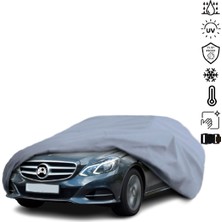 Teksin Mercedes Benz E W212 Araba Brandası Miflonlu Su Geçirmez 4 Mevsim Araba Brandası