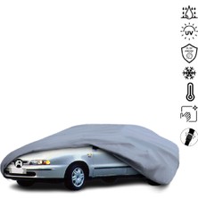 Teksin Fiat Marea 185 Araba Brandası Miflonlu Su Geçirmez 4 Mevsim Araba Brandası