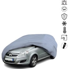Teksin Opel Zafira B (2005-2010) Araba Brandası Miflonlu Su Geçirmez 4 Mevsim Araba Brandası