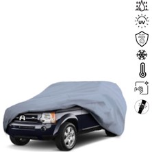 Teksin Land Rover Discovery 3 (2004-2009) Araba Brandası Miflonlu Su Geçirmez 4 Mevsim Araba Brandası