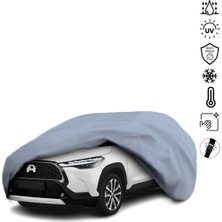 Teksin Toyota Corolla Cross (2020-) Araba Brandası Miflonlu Su Geçirmez 4 Mevsim Araba Brandası