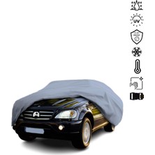 Teksin Mercedes Benz M W163 Araba Brandası Miflonlu Su Geçirmez 4 Mevsim Araba Brandası
