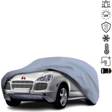 Teksin Porsche Cayenne 955 (2002-2010) Araba Brandası Miflonlu Su Geçirmez 4 Mevsim Araba Brandası