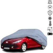 Teksin Peugeot 307 Sw (2002-2008) Araba Brandası Miflonlu Su Geçirmez 4 Mevsim Araba Brandası