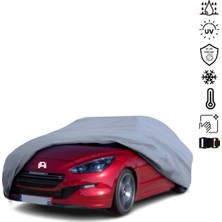 Teksin Peugeot Rcz (2010-2013) Araba Brandası Miflonlu Su Geçirmez 4 Mevsim Araba Brandası
