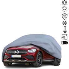 Teksin Mercedes Benz Glc X253 Araba Brandası Miflonlu Su Geçirmez 4 Mevsim Araba Brandası